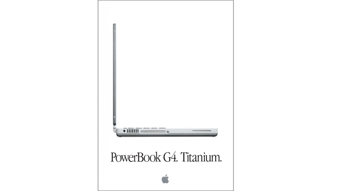 PowerBook G4. Titanium